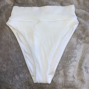 Aerie High cut bathing suit bottoms